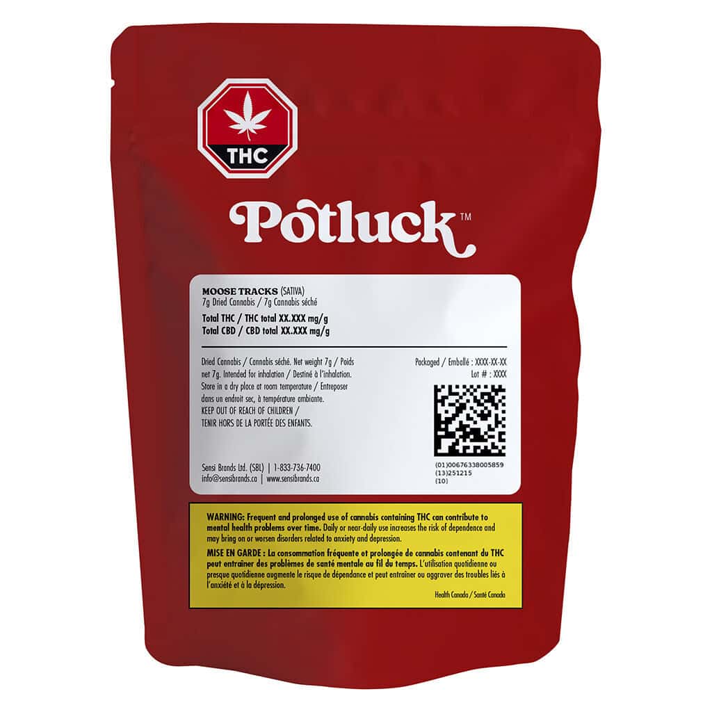 Potluck - Moose Tracks Sativa 7g - Image 2