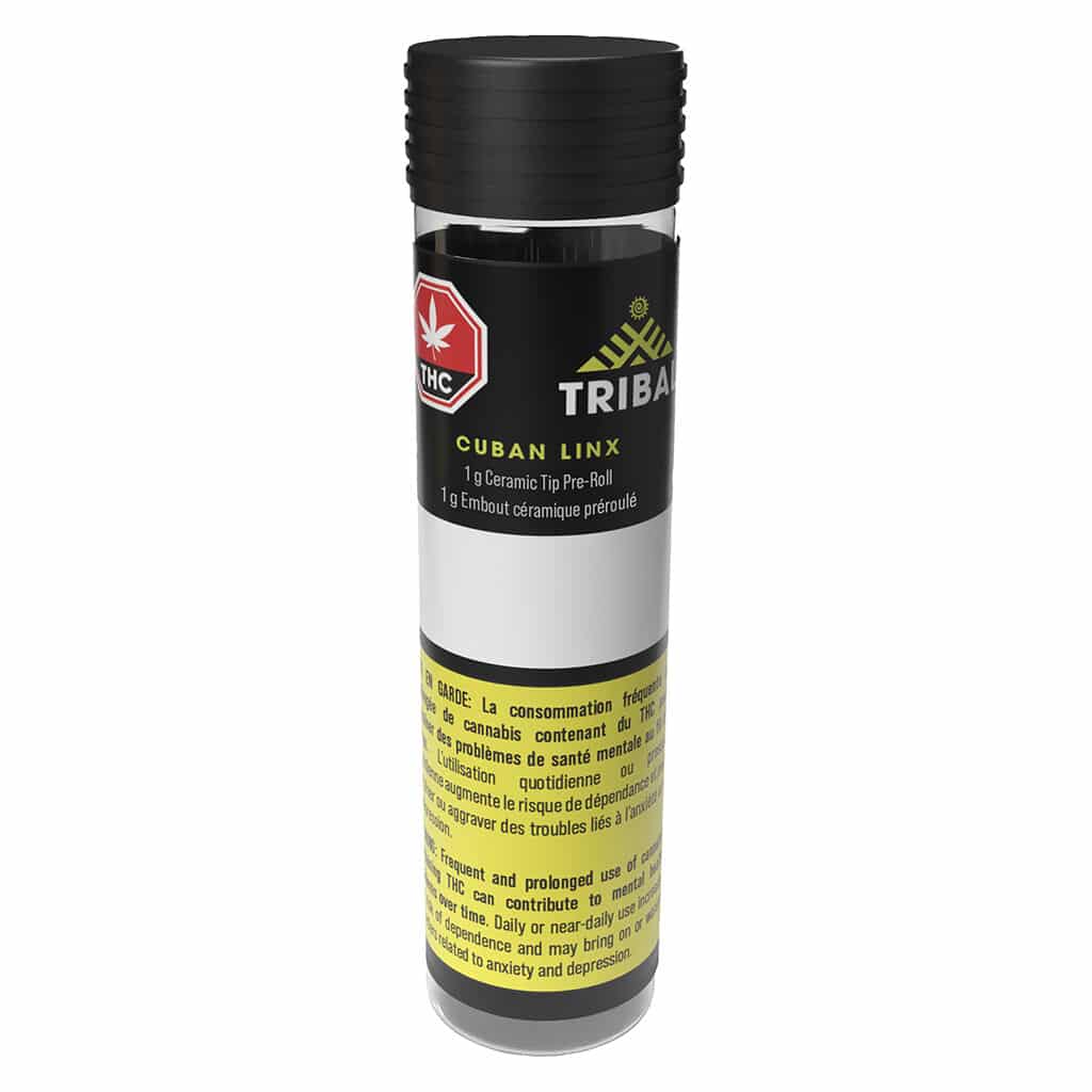 Tribal - Cuban Linx Ceramic Tip Pre-Roll Sativa 1g - Image 2