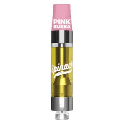 Spinach - Pink Bubba Liquid Diamonds 510 Thread Cartridge Indica 1g