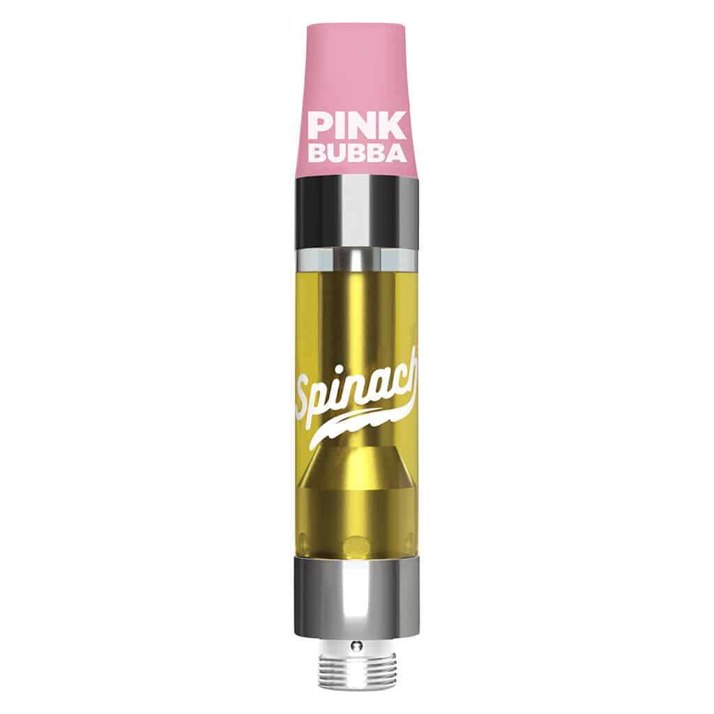 Spinach - Pink Bubba Liquid Diamonds 510 Thread Cartridge Indica 1g