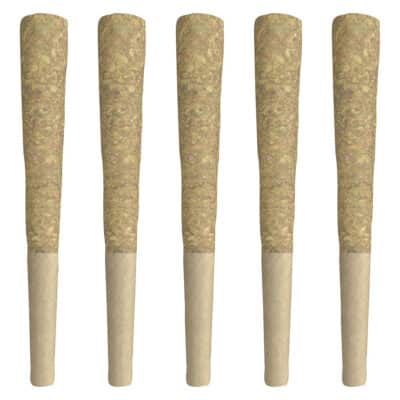 3Saints - Qwazars - Solventless Hash Infused Pre-Roll Indica 5x0.5g