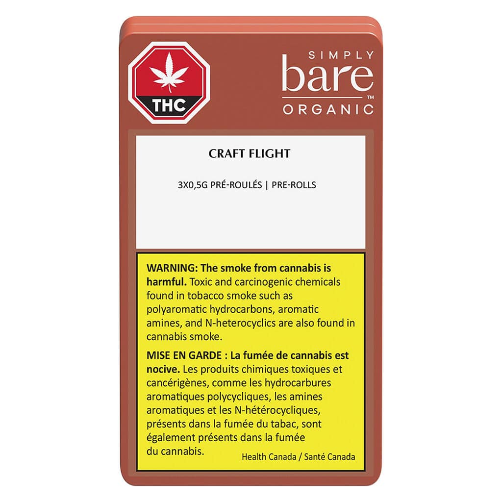 Simply Bare - Craft Flight Pre-Roll 3x0.5g - Image 2